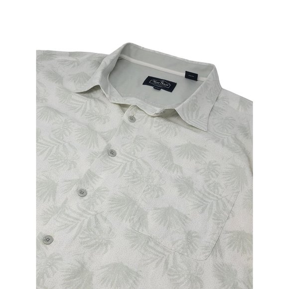 Nat Nast Silk Hawiian Shirt Floral Green‎ Size XXL Men's - Picture 1 of 6